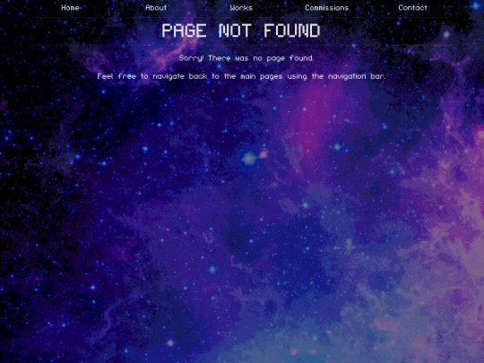 not_found screenshot