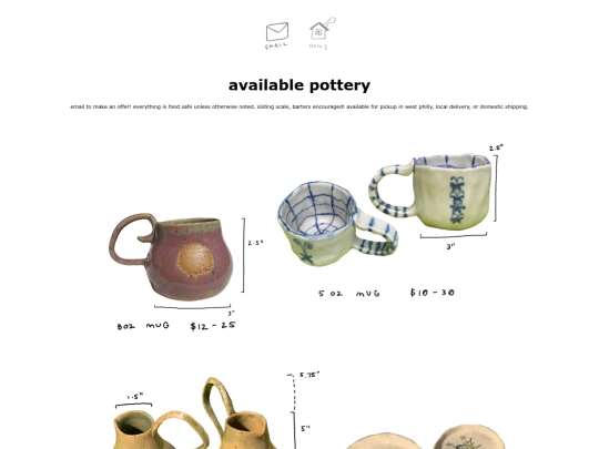 pages/pottery screenshot