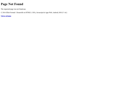 not_found screenshot