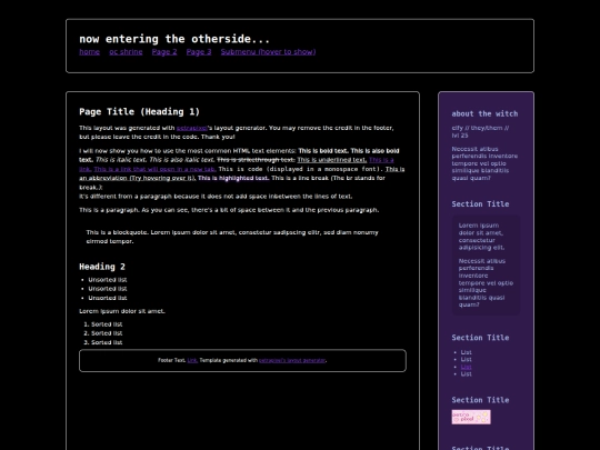 index screenshot