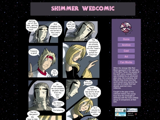 shimmer-webcomic/comic/ch21/ch21pg3 screenshot
