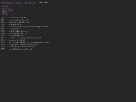 public/underwear/loincloths screenshot