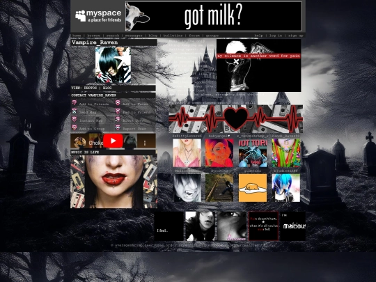 Myspace/Vampire_Raven screenshot