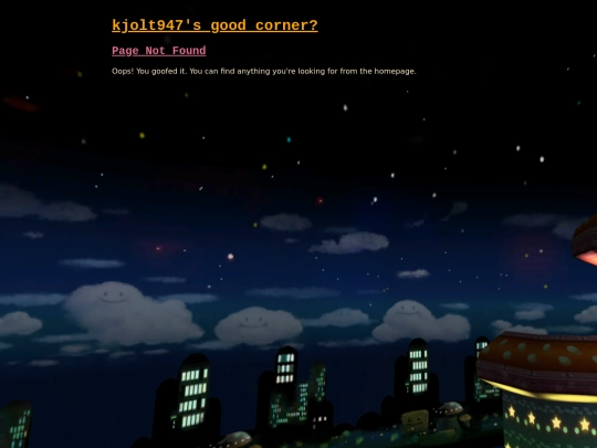 not_found screenshot
