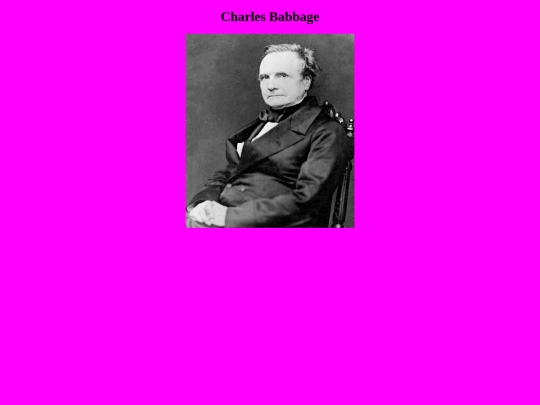 CharlesBabbage screenshot