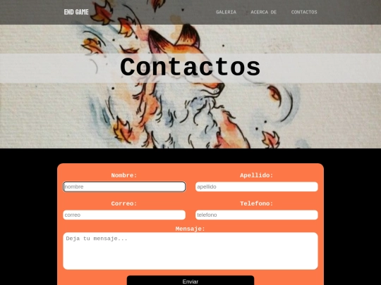 contactos screenshot