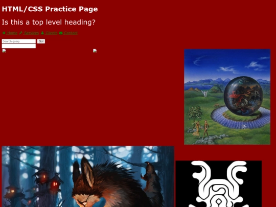 practice screenshot