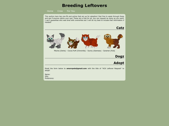 leftovers screenshot