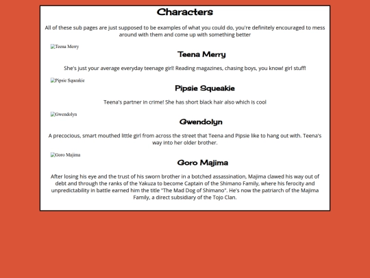 characters screenshot