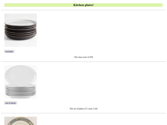 kitchenplates screenshot