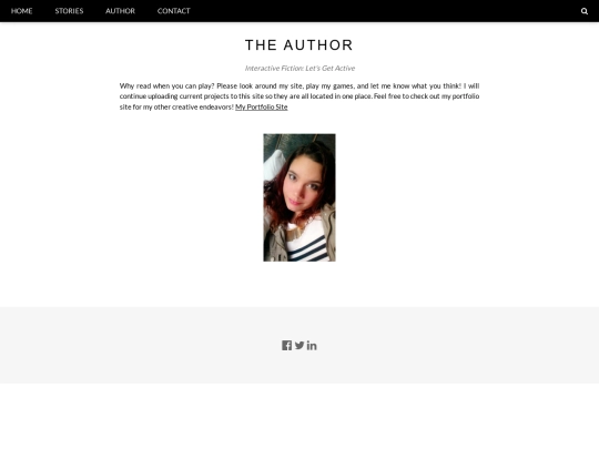 author screenshot