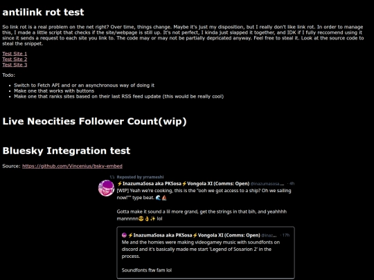 test screenshot