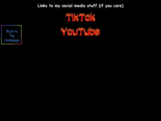 Socials screenshot