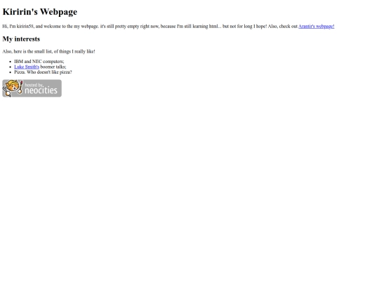 index screenshot