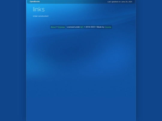 timewarp/9.2/links screenshot