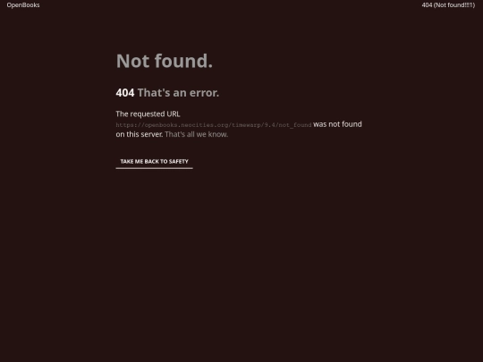 timewarp/9.4/not_found screenshot