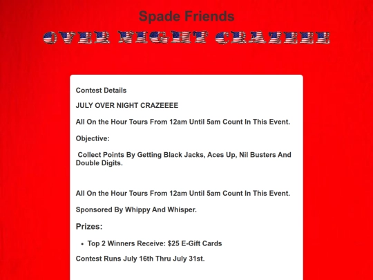 EVENT PAGES/1JULY OVER NIGHT CRAZE screenshot