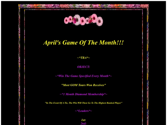 EVENT PAGES/GOM APRIL screenshot