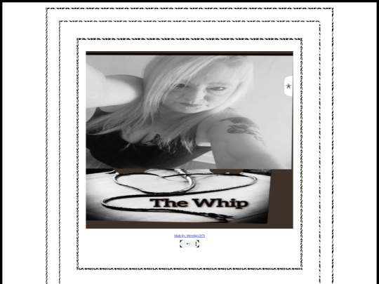 ODD AND ENDS PAGES/WHIP IT PAGE screenshot