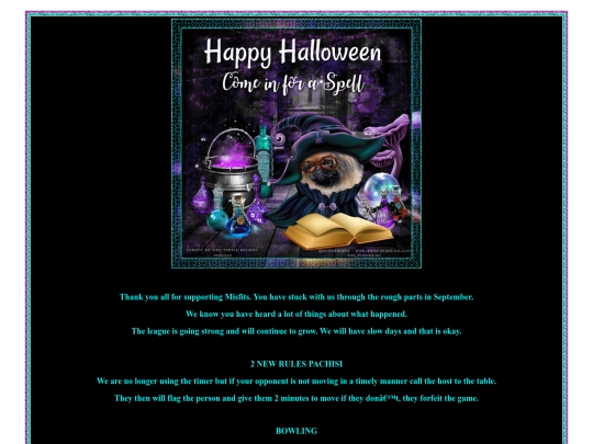 POOL DREAMS/OCTOBERNEWSLETTER screenshot