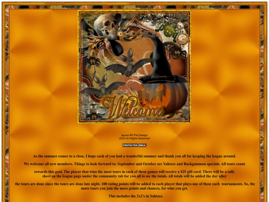 POOL DREAMS/septoctnewsletter screenshot
