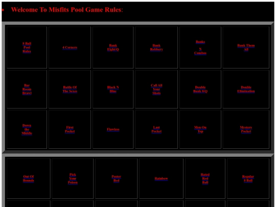POOL RULES 2/1PRACTICE screenshot