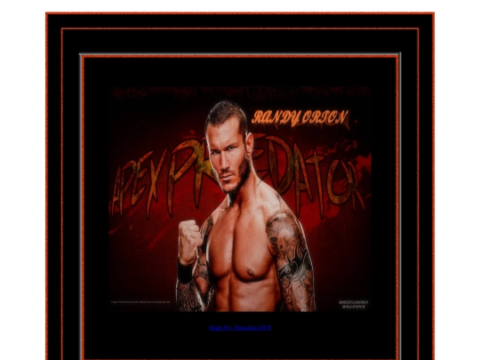WRESTLER PAGES/RANDY ORTON PAGE screenshot