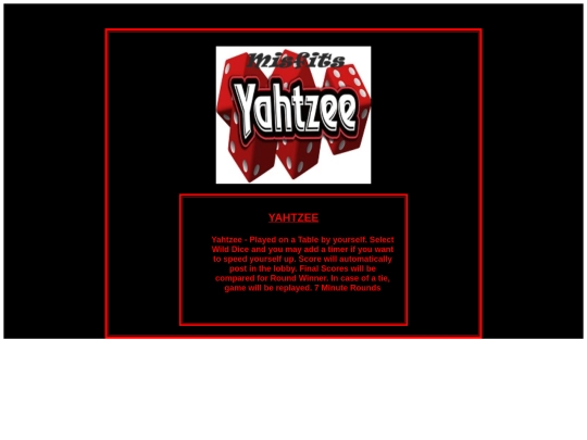 YAHTZEE RULES FOR BOX/SINGLEPLAYERYAHTZEE screenshot