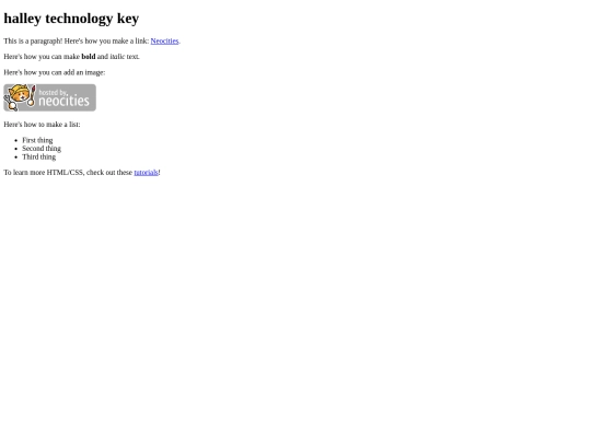 index screenshot