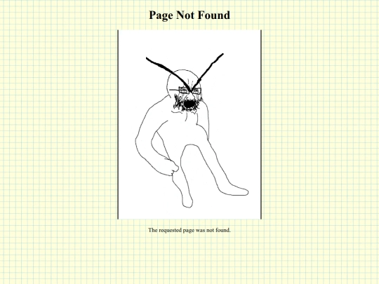 not_found screenshot