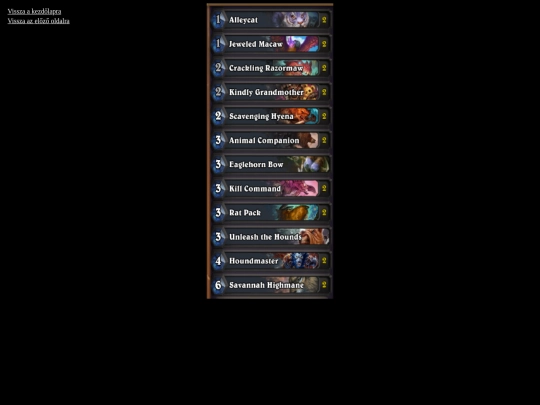 hunterdeck screenshot