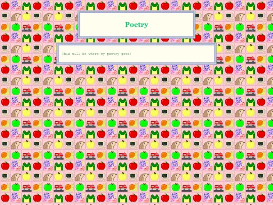 poetry screenshot