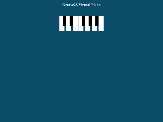 Virtualpiano screenshot