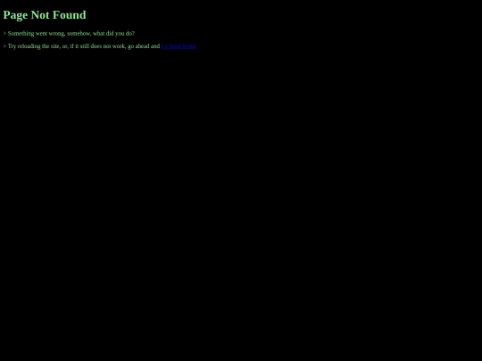not_found screenshot