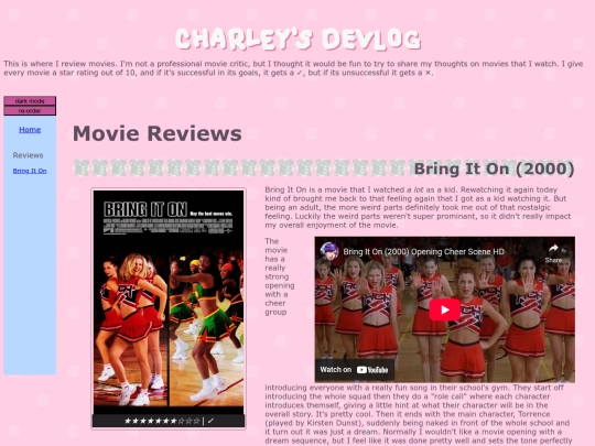 movie-reviews screenshot