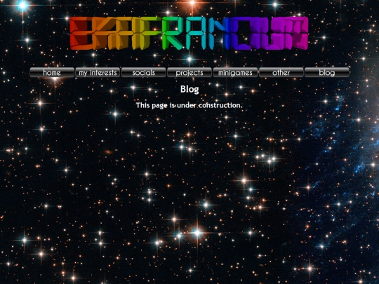 blog screenshot