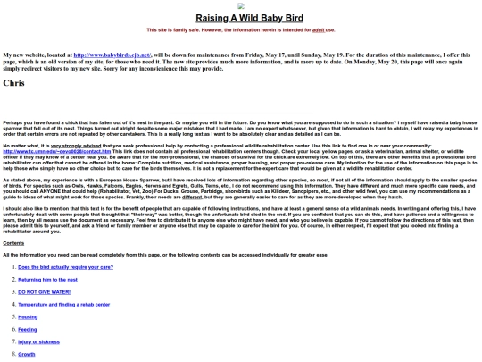 Birds/Backup1/Old site/birds2 screenshot