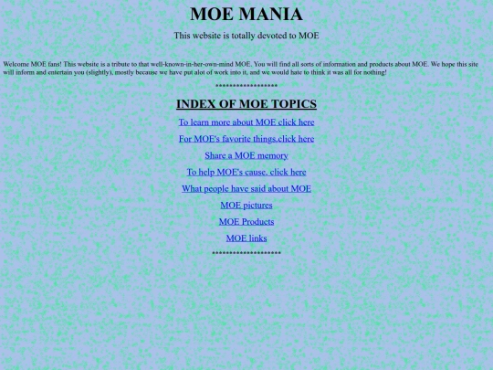 Moe/moe screenshot