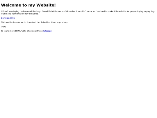 rebuilder screenshot