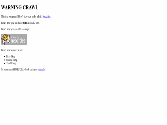 index screenshot