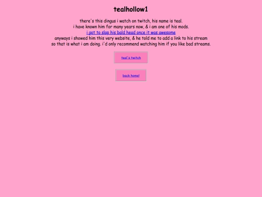 tealhollow1 screenshot