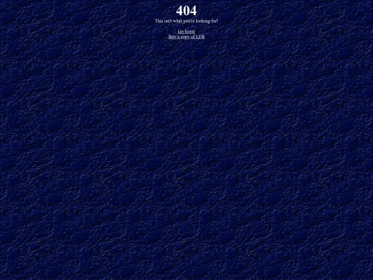 not_found screenshot