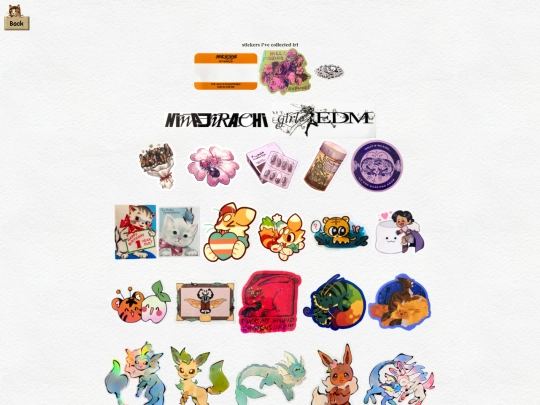 hoards/stickerbook screenshot