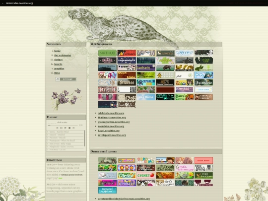 links/sites screenshot