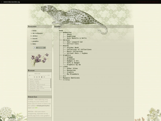 sitemap screenshot
