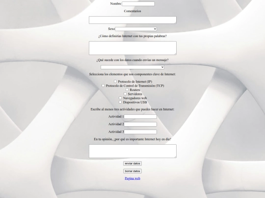 Form de Alonso screenshot