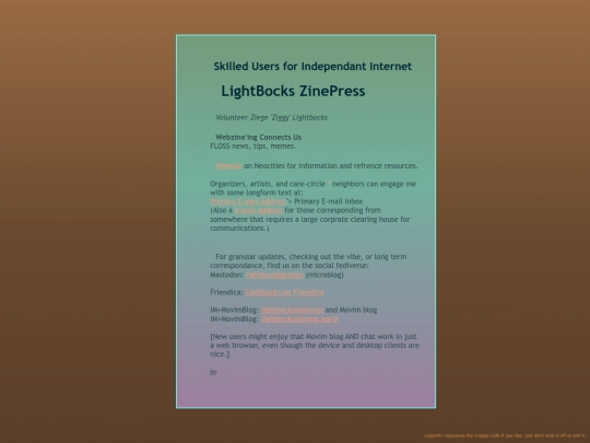 LightBocksPresenterContact2025summer screenshot