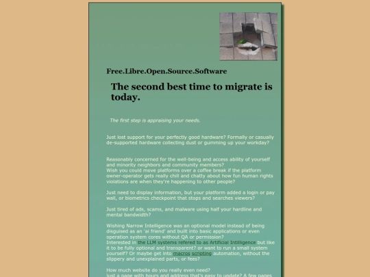 migrationhoist screenshot