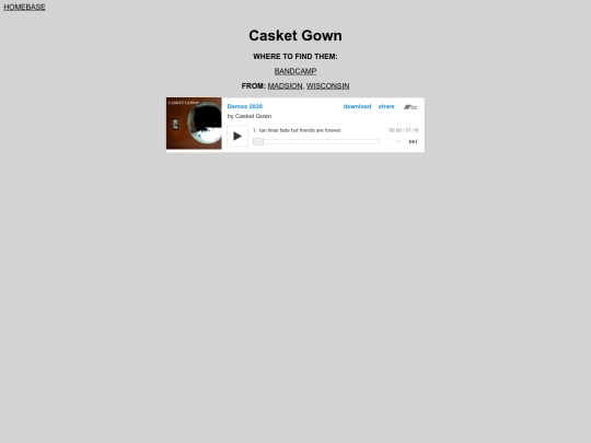 casket-gown screenshot