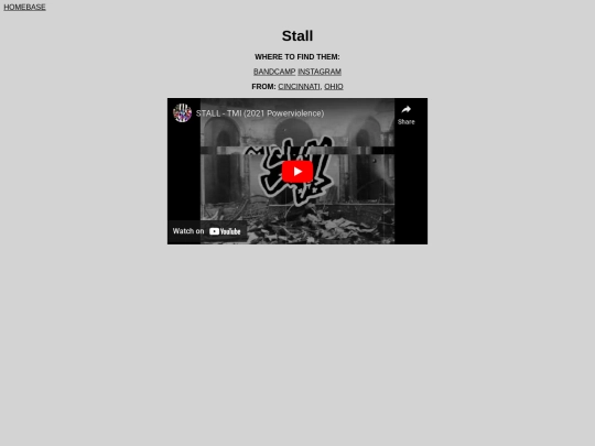 stall screenshot